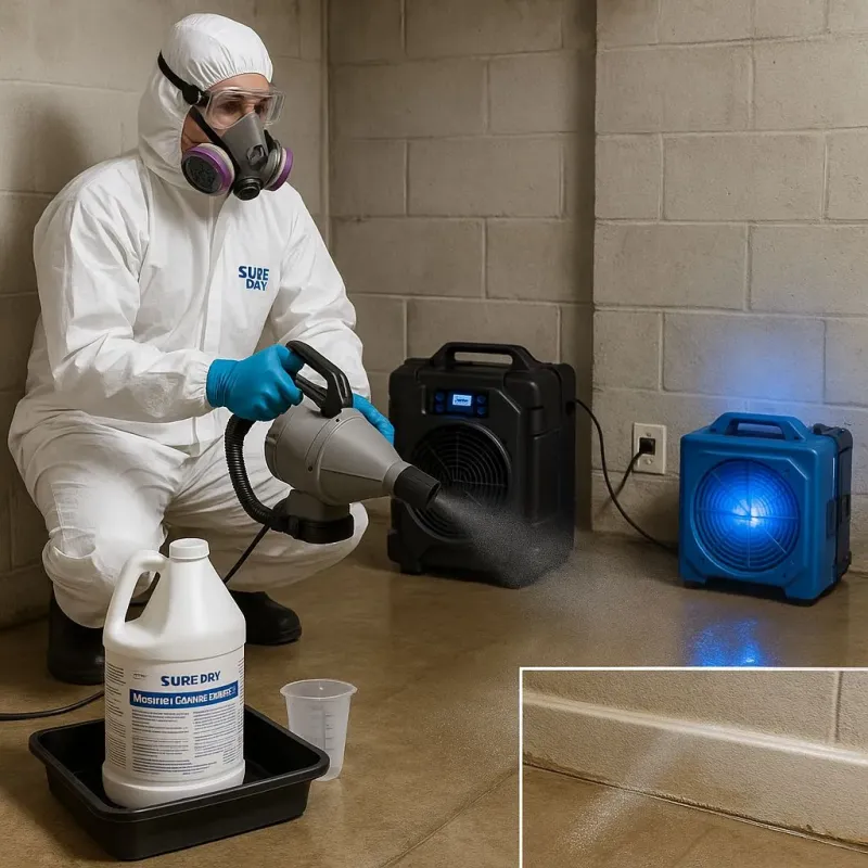 Sanitization and Odor Removal process in Stryker, OH