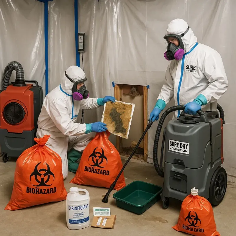 Contaminated Water Handling Protocols process in Stryker, OH